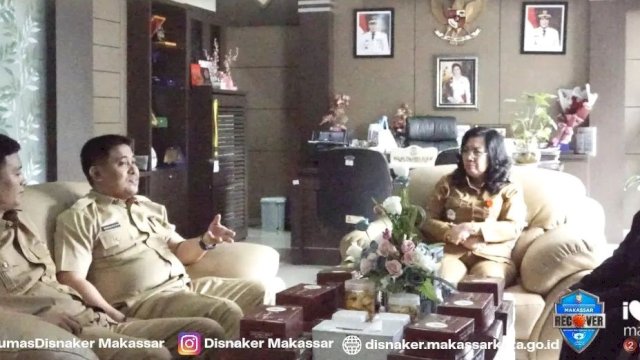 Kadisnaker Nielma Rutin Bertemu Tim Unit Layanan Disabilitas