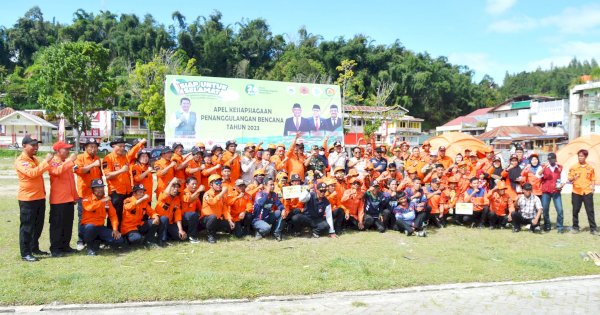 Bersama Forkopimda Mamasa, Ramlan Pembina Apel HKB Tingkat Sulbar