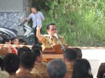 Bupati Mamasa Resmikan Seluruh Kegiatan PEN di Jembatan Tedong-tedong