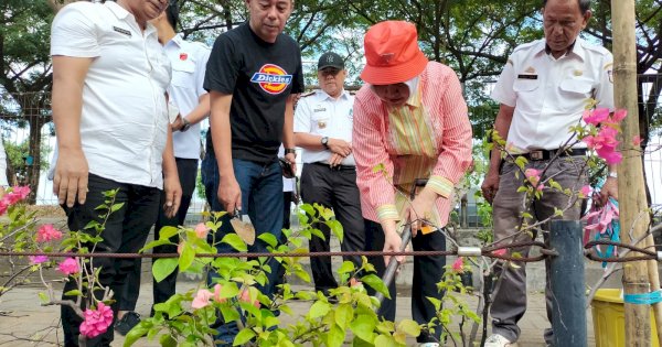 Galakkan Penghijauan, Ketua TP PKK Makassar Harap Hutan Kota Bertambah