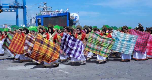 Pemkot Makassar Tampilkan 500 Penari Kolosal di Hadapan 36 Jenderal Peserta MNEK 2023