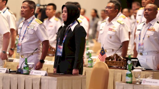 Fatmawati Rusdi hadiri 5th International Maritime Security Symposium (IMMS) 2023, yang digelar di Hotel Claro, Selasa (06/06).