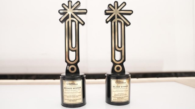 Diskominfo Kota Makassar Terima Dua Penghargaan dari IGA 2023