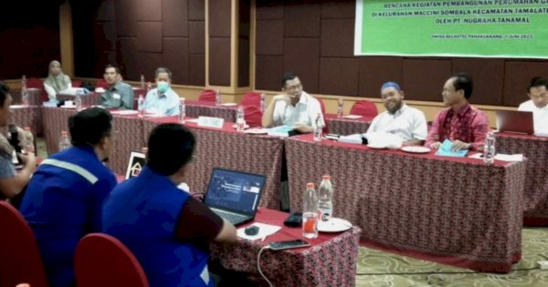 DLH Makassar Bersama PT Nugraha Tamanal Gelar Rapat ANDAL dan  RKL-RPL Perumahan Grand Marina