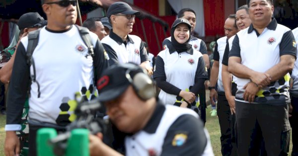 Fatmawati Rusdi Dampingi Kapolda Sulsel Buka Bhayangkara Competition Shot 2023