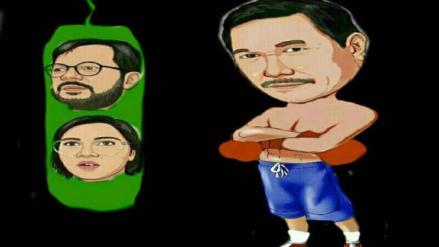 Karikatur Luhut Binsar Pandjaitan (Dodi/harian.news)