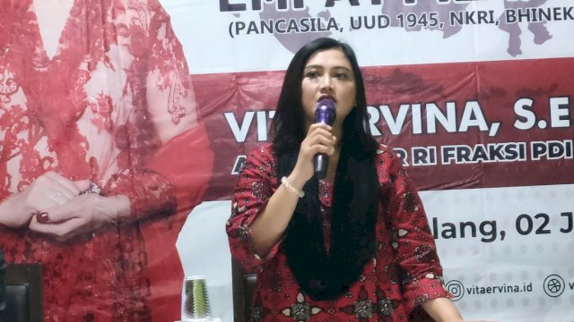 Anggota DPR RI Vita Ervina Ajak Masyarakat Pakis Perkuat Pancasila Melalui Semangat Gotong Royong
