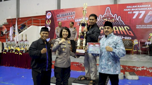 Kejuaraan Pencak Polres Magelang Kota Resmi Ditutup