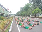 Prajurit Yonarmed 11 Kostrad Lari Keliling Kota Sambil Bernyanyi