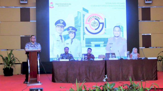 Dihadapan Camat dan Lurah, Distaru Sosialisasi ‘SiPetarung’