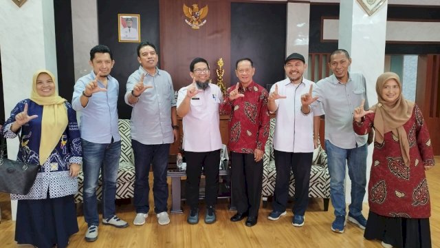 Dewan Pendidikan Maros Silaturahmi ke Kepala Dinas Pendidikan Sulsel, Dukung Peningkatan IPM