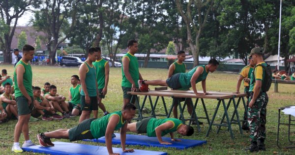Prajurit Yonarmed 11 Kostrad Jalani Seleksi Garjas