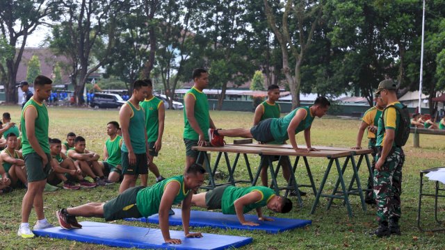 Prajurit Yonarmed 11 Kostrad Jalani Seleksi Garjas