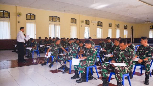 Jelang Tugas Pamtas RI – Malaysia, Personil Yonarmed 11 Kostrad Jalani Litpers