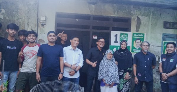 Program Bedah Rumah PKB Makassar Disambut Baik Warga