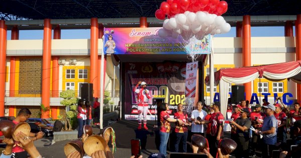 Meriahkan HUT ke-77 Bhayangkara, Polres Magelang Kota Gelar Expo 2023 Selama 4 Hari