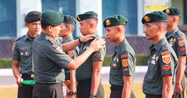 Wadanyon Lepas 10 Prajurit Terbaik Guntur Geni