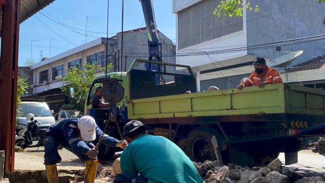 Keluhan Jalan Lewat Medsos Langsung Diselesaikan Dinas PU Makassar