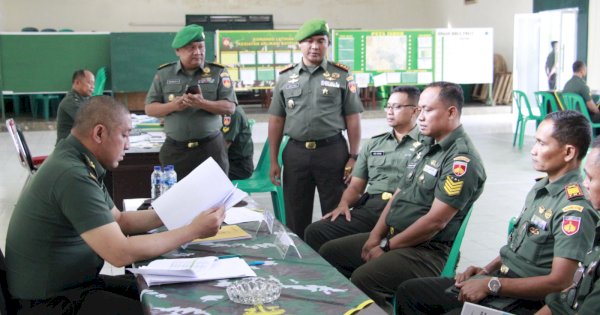 Tim Audit Itdam IV/Diponegoro Kunjungi Kodim Temanggung