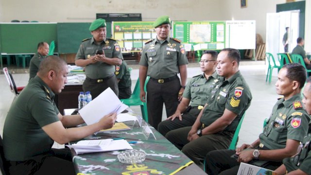 Tim Audit Itdam IV/Diponegoro Kunjungi Kodim Temanggung