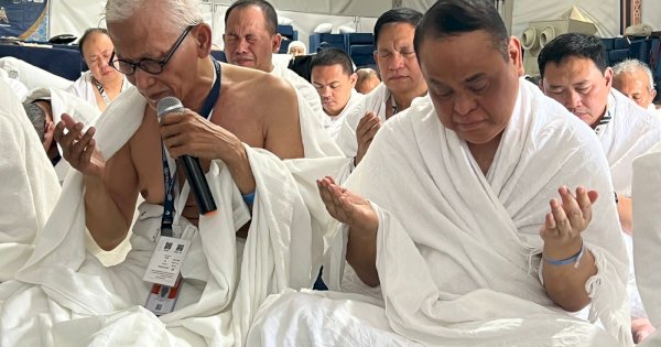 Wukuf di Arafah, Rais AM PBNU dan Waketum DMI Doakan Bangsa Indonesia