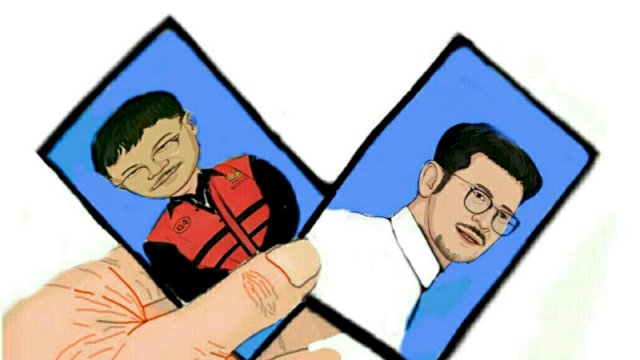 Karikatur Syahrul Yasin Limpo dan Johny G Plate (Dodi/harian.news)