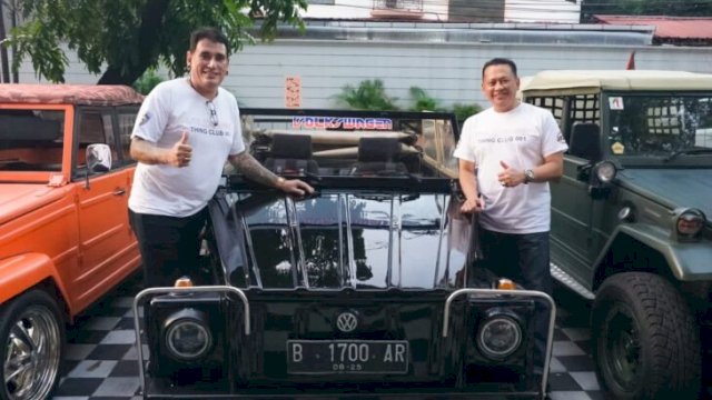 Ketum IMI Bambang Soesatyo (Bamsoet) apresiasi terbentuknya Volkswagen Thing Club. Foto:Istimewa 
