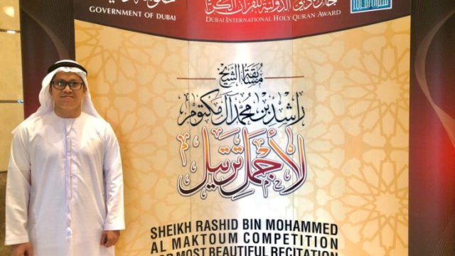 Ashabul Kahfi, imam masjid Umm Al-Quwain UEA. Foto :Istimewa 