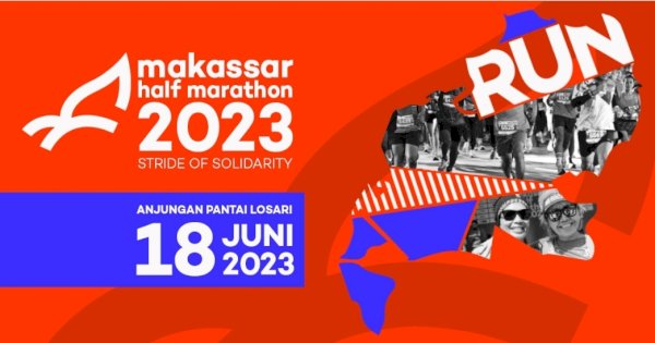 Makassar Half Marathon 2023 Siapkan Total Hadiah Rp500 Juta, Klik Disini untuk Daftar
