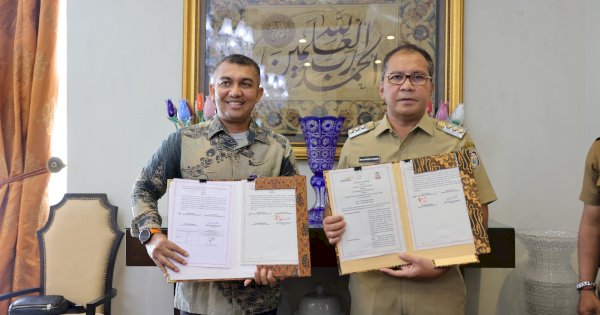 Pemkot Makassar dan Bank Mandiri MoU Layanan Publik Perbankan