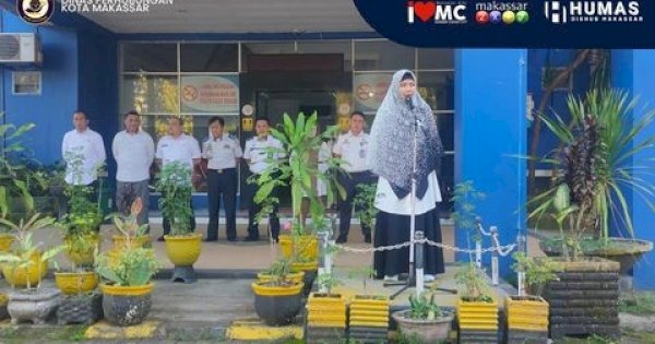 Aulia Arsyad Pimpin Apel Perdana Pasca Libur Panjang Lebaran