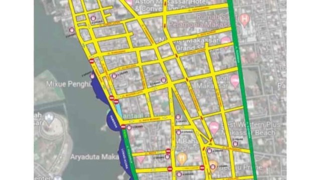 Guna Kelancaran MNEK 2023, Dishub Kolaborasi Polrestabes Lakukan Rekayasa Jalan