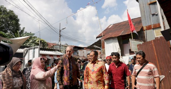 Danny Pomanto-USAID Kolaborasi Penuhi Kebutuhan Air Minum dan Sanitasi Aman, Wujudkan Lorong Wisata Berdaya