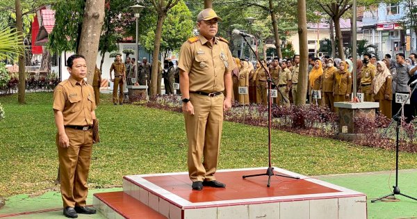 Asisten III Pimpin Upacara Harkitnas ke-115, Momentum Semangat Untuk Bangkit!