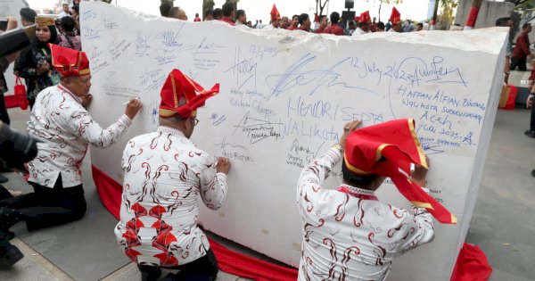Kembali Cetak Sejarah, Makassar Hadirkan Prasasti APEKSI di Pantai Losari