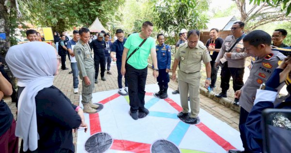 Danny Pomanto Ikut Seru-seruan Outbound dengan Pemuda Delegasi YCC Rakernas APEKSI XVI