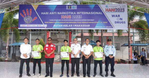 Danny Pomanto: Cegah Narkoba melalui Pendekatan Keluarga, Lingkungan dan Pendidikan