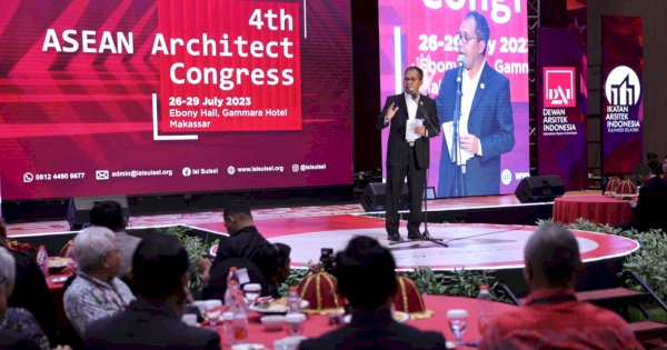 Tuan Rumah Kongres Arsitek ASEAN ke-4, Wali Kota Moh Ramdhan Pomanto Ajak Bersinergi Selesaikan Isu-isu Penting Arsitektur
