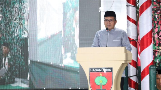 Wali Kota Makassar Moh Ramdhan Pomanto menghadiri Gebyar Ramadhan 1444 H yang diselenggarakan oleh Asosiasi Pengusaha Indonesia (Apindo) Sulsel bekerja sama dengan Kodam XIV Hasanuddin, Sabtu (1/04/2023).