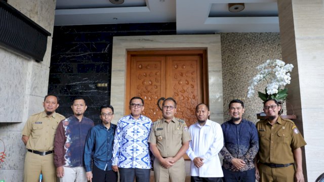 Audiensi IPWI di kediaman pribadi Wali Kota Makassar, Selasa, (25/07/2023).