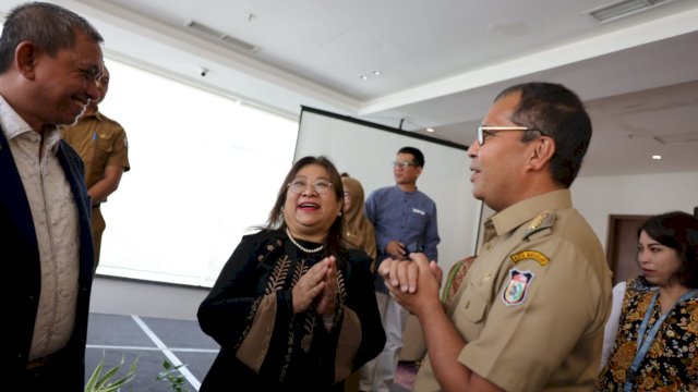 Wali Kota Makassar Moh Ramdhan Pomanto saat hadir membuka secara resmi kegiatan Urban Leaders Training dan Workshop WHO South East Asia Region (SEAR) untuk wilayah Kota Makassar dan Kabupaten Wajo di Hotel Novotel, Selasa, (25/07/2023).