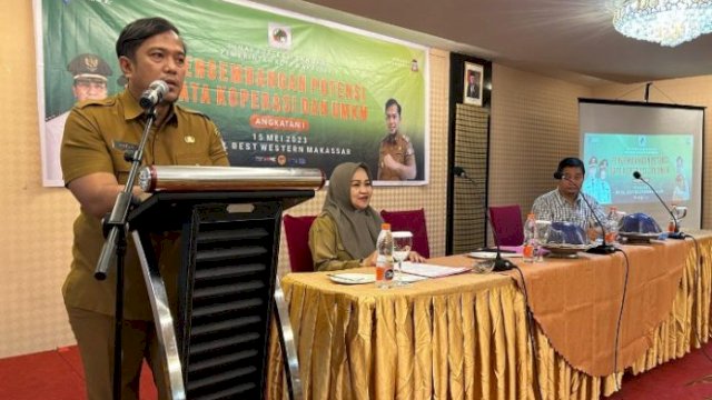 Dinas Koperasi dan UKM Kota Makassar kembali helat Pengembangan Potensi Data Koperasi dan UMKM bagi Enumerator Data aplikasi database Koperasi dan UKM “Sidatu Miciko” dari 153 Kelurahan, Senin (15/05)2023).
