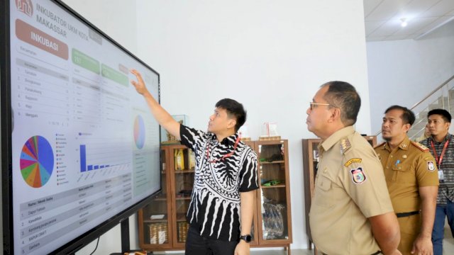 Tinjau Inkubator UMKM, Danny Pomanto Dorong Masifkan Sosialisasi Lewat Konter