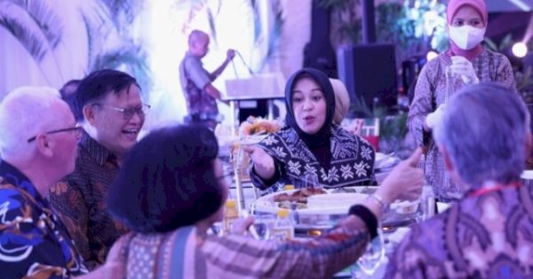 Fatmawati Rusdi Jamu Peserta InaSFO, Perkenalkan Makassar Kota Makan Enak