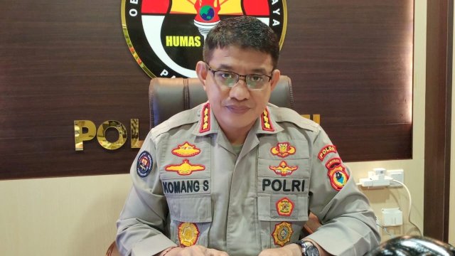Kabid Humas Polda Sulsel Kombes Pol Komang Suartana. 
