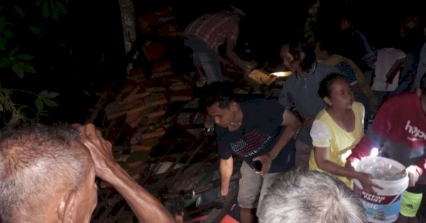 Guncangan Kuat Gempa M6,4 Rontokkan Atap Sejumlah Rumah Warga Gunung Kidul