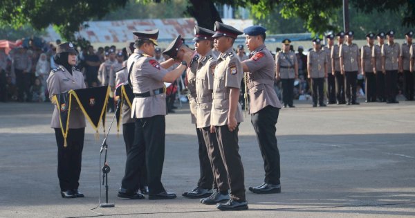 Lantik 286 Bintara Baru, Pesan Kapolda: Jadilah Teladan Bagi Masyarakat