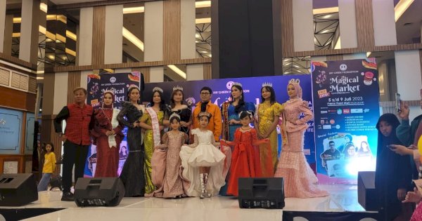Pemilihan Model Putri Putri di Mall PiPo Dimeriahkan Bazar 3 Brand Kosmetik