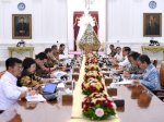 Presiden Jokowi Kumpulkan Jajarannya Gelar Rapat Terbatas