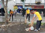 Aksi Peduli Lingkungan, Polsek Muntilan Bersihkan Sampah di Terminal Bus Drs Prajitno